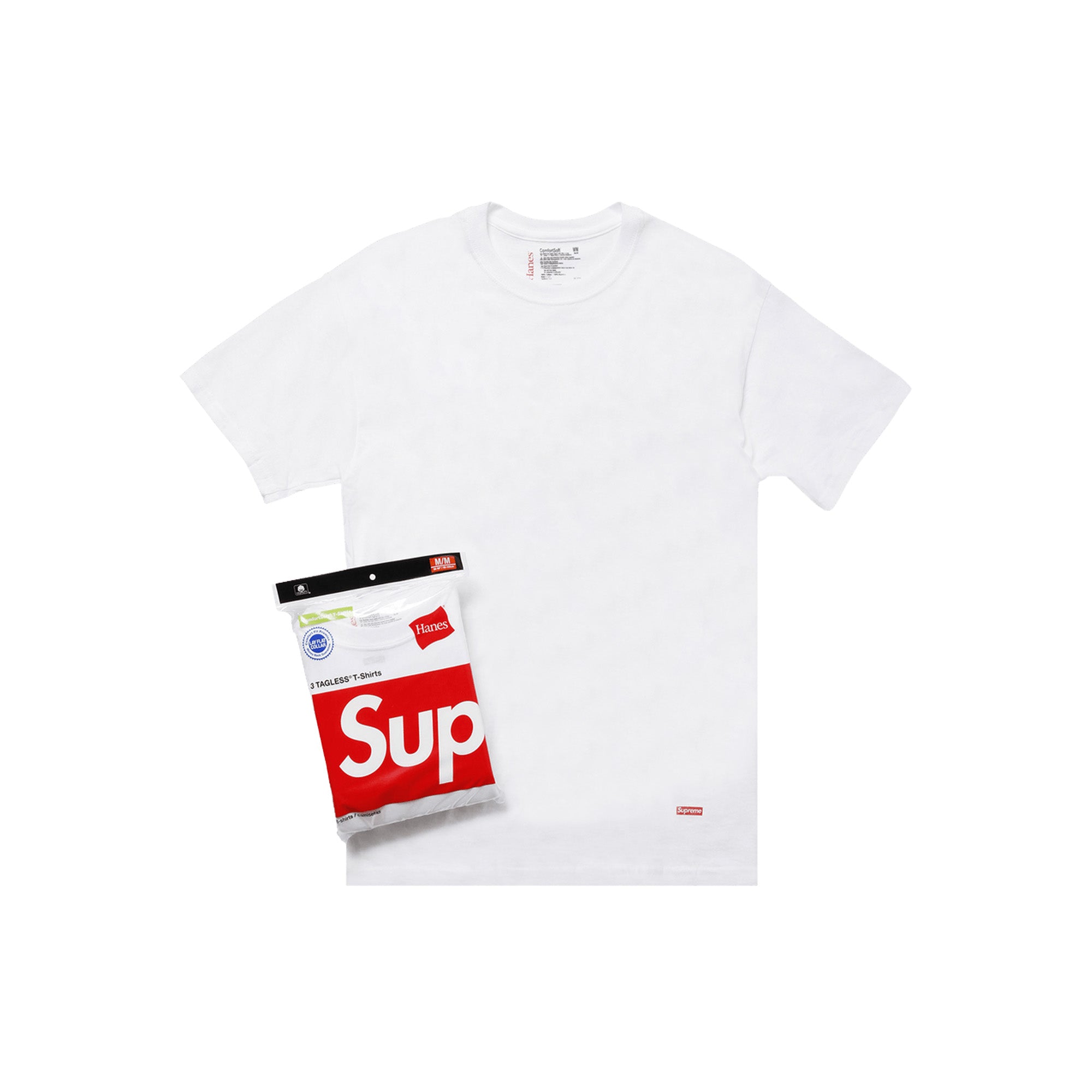 Supreme-Hanes-Tagless-Tees-(3-Pack)-White-