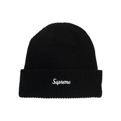 Supreme-Loose-Gauge-Beanie-'Black'-(2024)-front