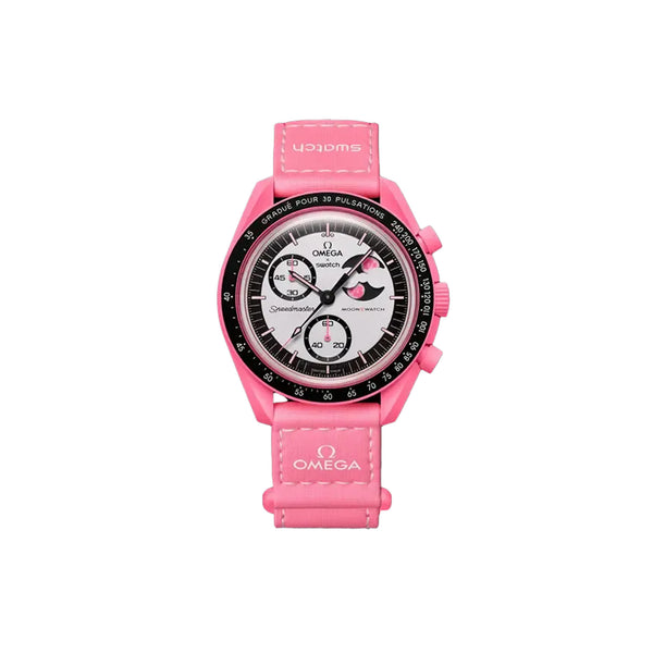 Swatch x Omega Bioceramic Moonswatch 'Mission to the Pink Moon' (2025)