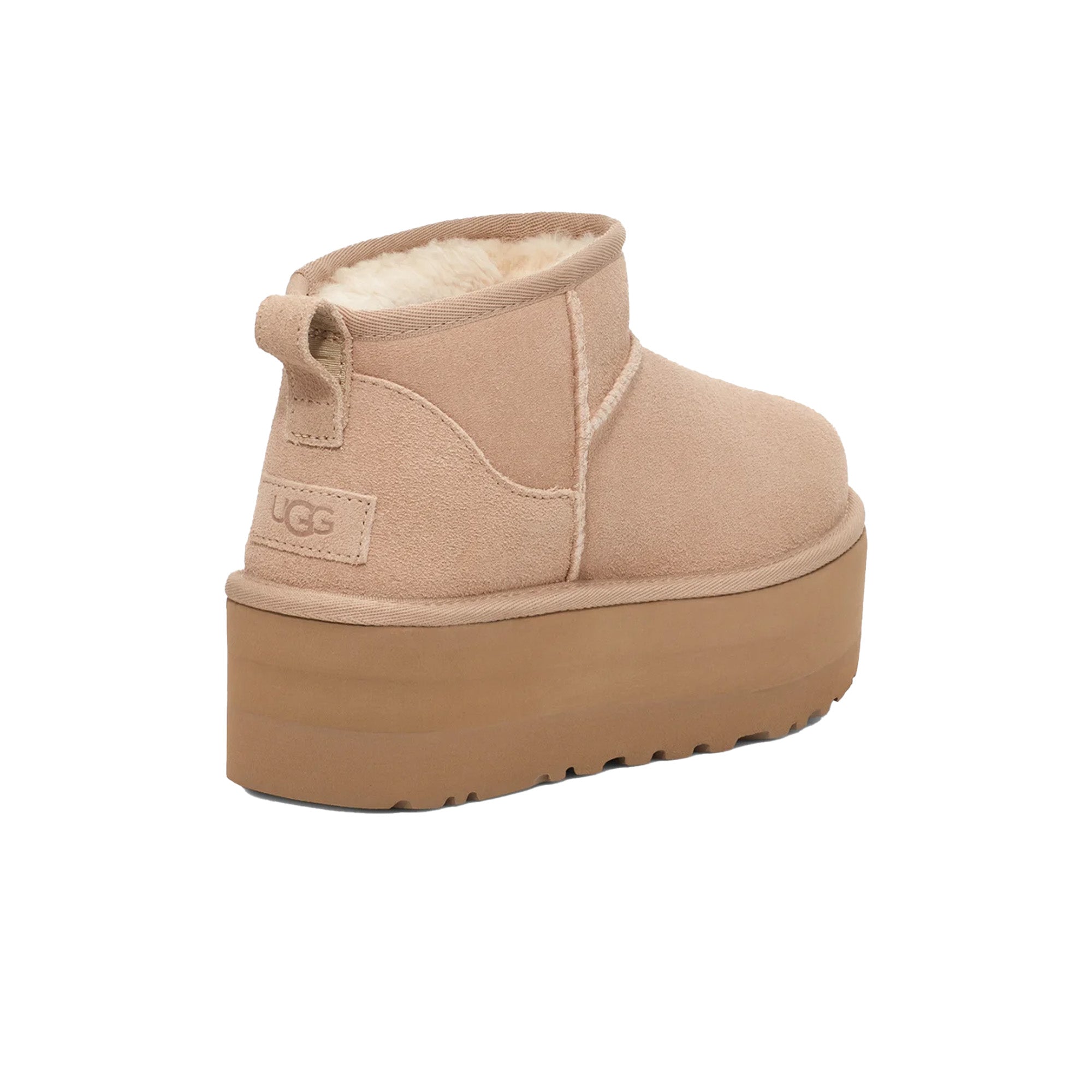 UGG-Classic-Ultra-Mini-Platform-Boot-'Sand'-Women's-(2023)-back-side