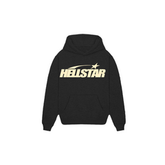 HELLSTAR Basic Hoodie 'Vintage Black' (Overseas Exclusive 2023)