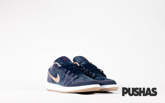 Air Jordan 1 Low SE Denim GS (2021)