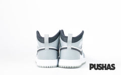 Air Jordan 1 Mid Light Smoke Grey' PS (2022)