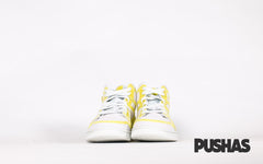 Air Jordan 1 Mid LX 'Off White Opti Yellow' W