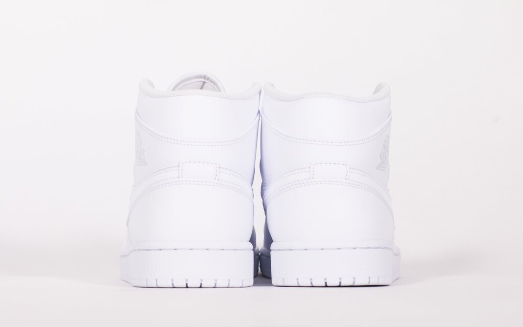 Air Jordan 1 Mid 'Triple White 2.0' (2020)