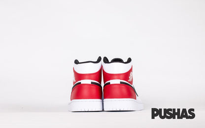 Air Jordan 1 Mid 'White Black Gym Red'