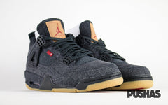 Air Jordan 4 x Levi's 'Black Denim' (New)