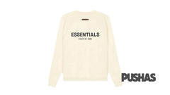 ESSENTIALS Pull-Over Crewneck 'Cream' SS21