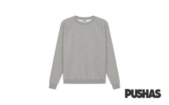 ESSENTIALS Pull Over Crewneck 'Dark Heather Oatmeal' SS21