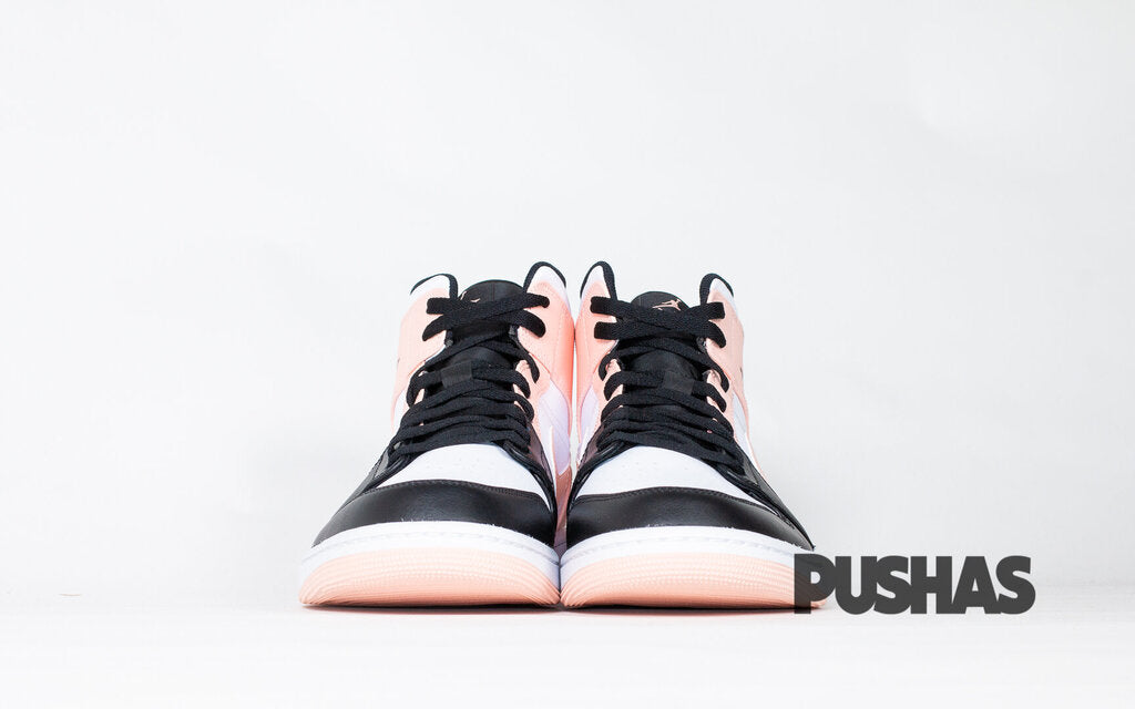 Air Jordan 1 Mid 'Crimson Tint Toe' GS