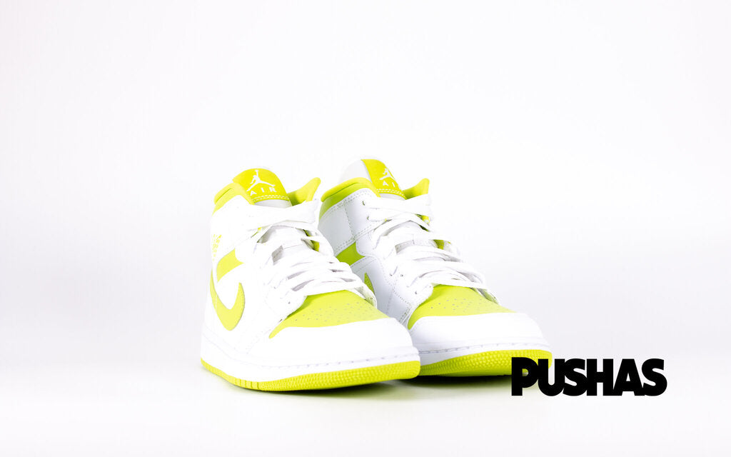 Air Jordan 1 Mid White Lime W (2022)