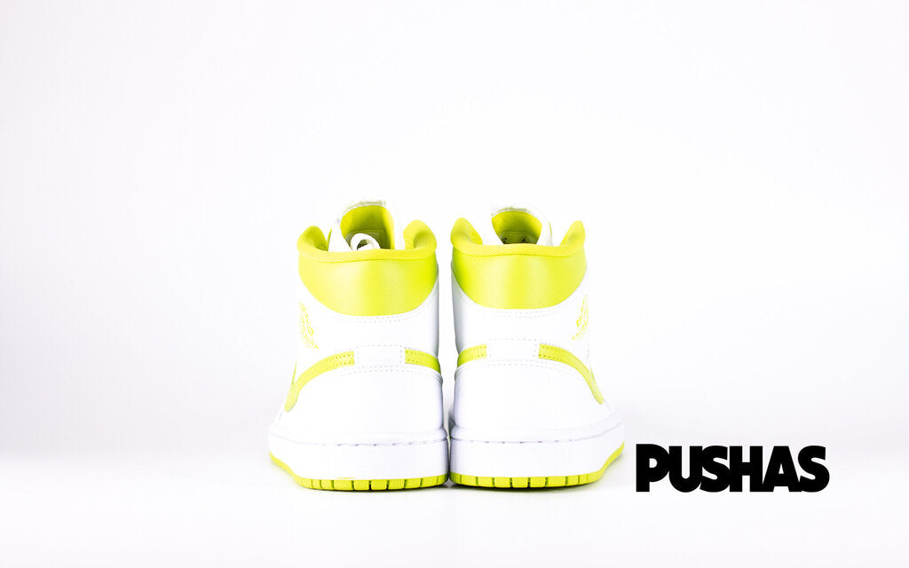 Air Jordan 1 Mid White Lime W (2022)