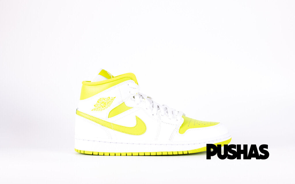 Air Jordan 1 Mid White Lime W (2022)