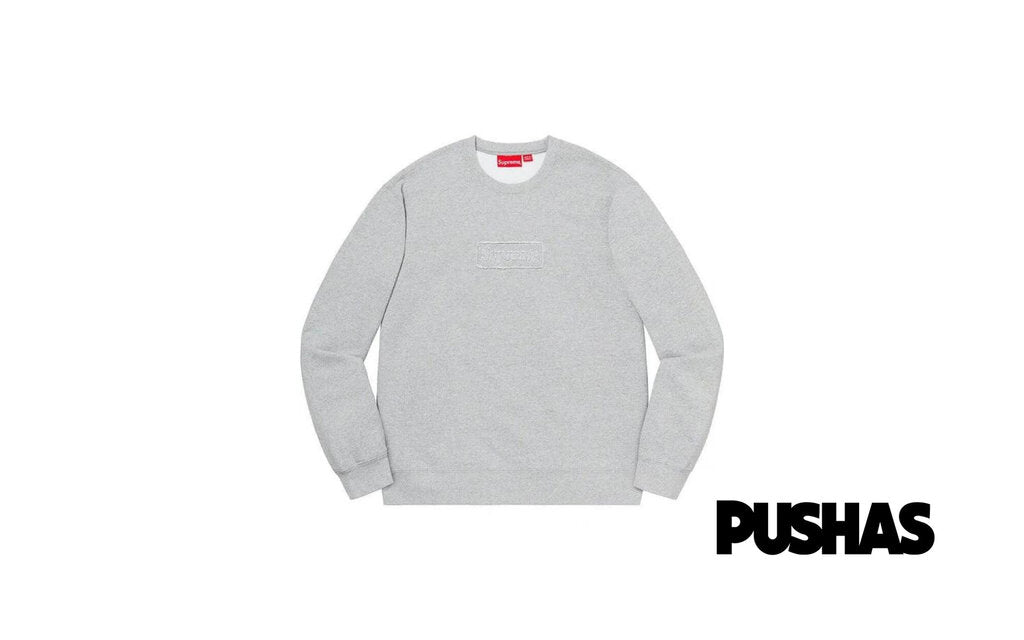 Cutout Logo Crewneck 'Heather Grey' (2020)