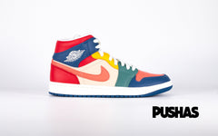 Air Jordan 1 Mid 'Multi Colour' W (2022)