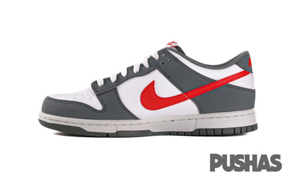 Dunk Low Next Nature 'Smoke Grey Light Crimson' GS (2022)