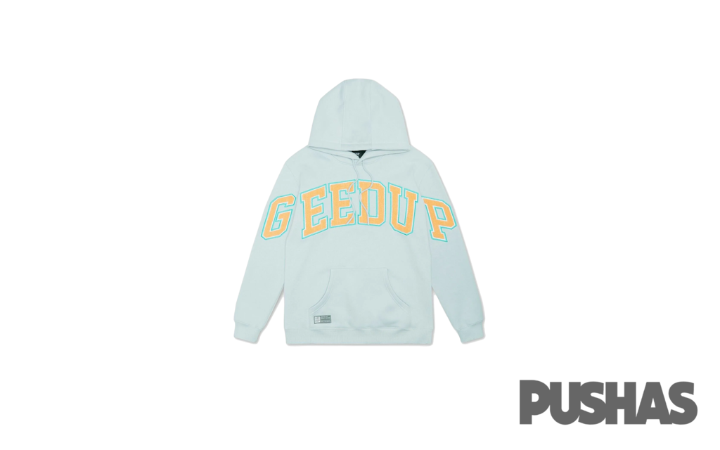 Geedup Team Logo Hoody 'Dolphin Blue/Orange'