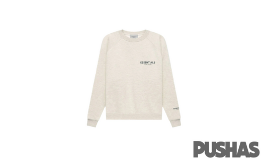 Essentials Crewneck 'Light Heather Oatmeal' FW21