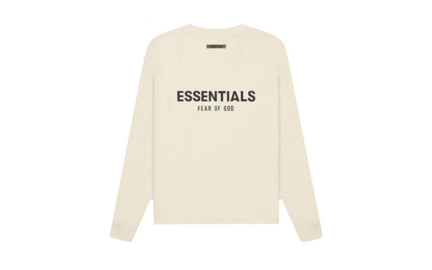 ESSENTIALS Long Sleeve T-shirt 'Cream' (SS21)